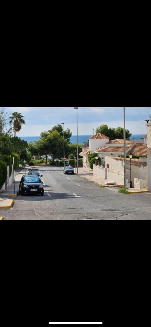 Exterior view of Flat for sale in Santa Pola  with Air Conditioner, Terrace and Swimming Pool