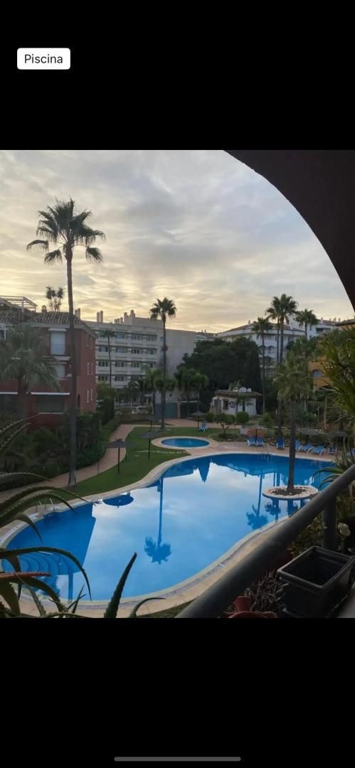 Exterior view of Study to share in Marbella  with Private garden, Terrace and Swimming Pool