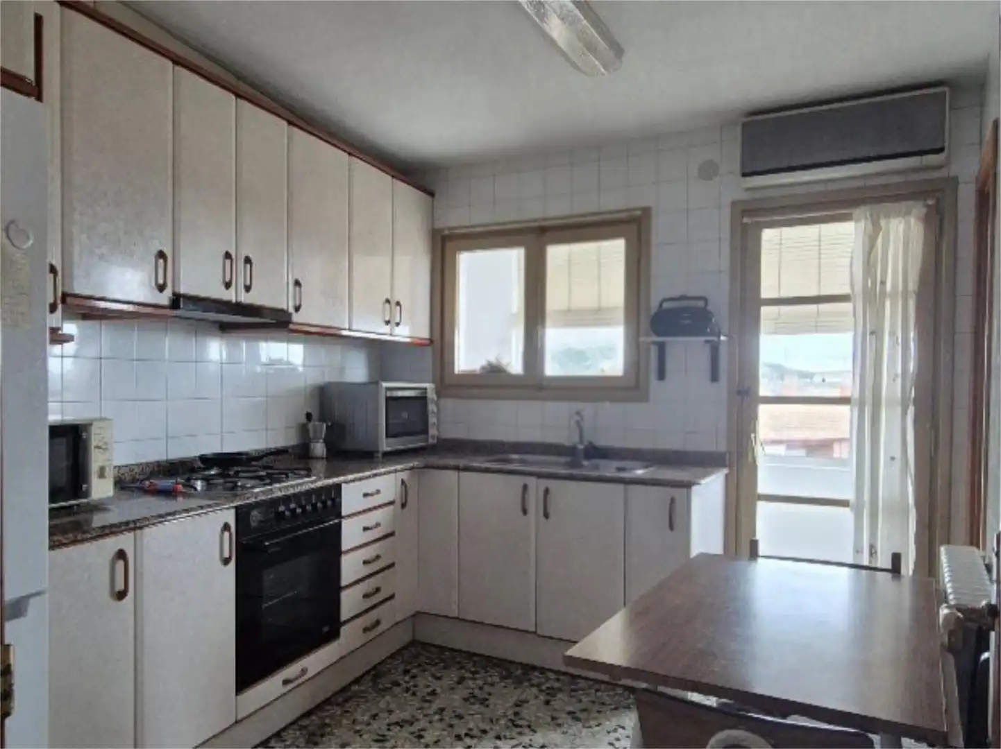 Wohnung zum Verkauf in Calle Obispo García, 14, Caspe Küche von Wohnung zum Verkauf in Caspe mit Klimaanlage und Balkon