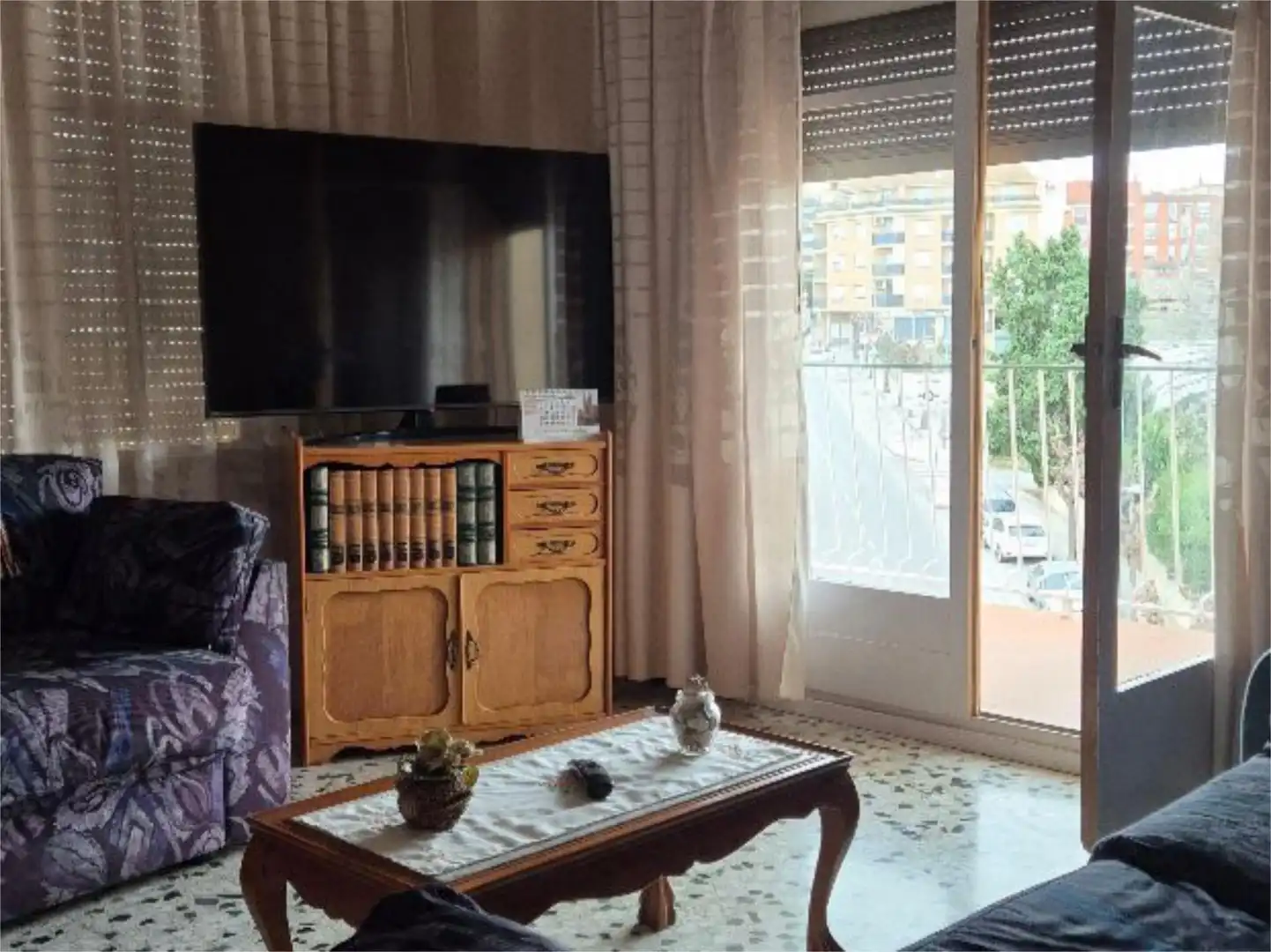 Wohnung zum Verkauf in Calle Obispo García, 14, Caspe Schlafzimmer von Wohnung zum Verkauf in Caspe mit Klimaanlage und Balkon