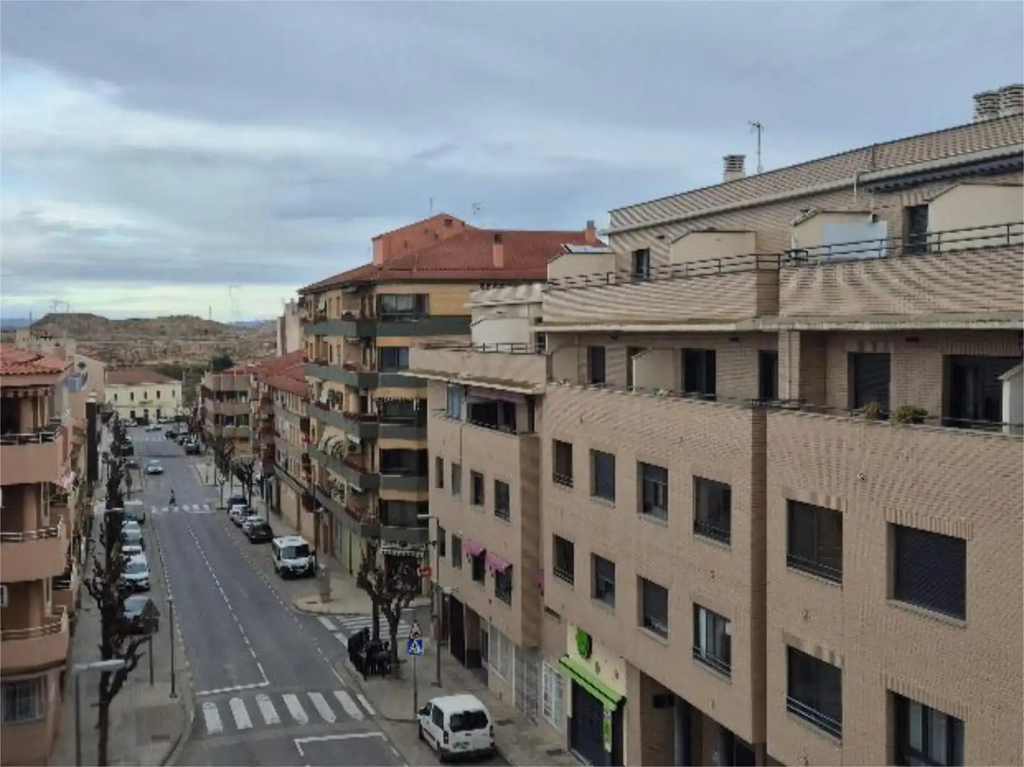 Wohnung zum Verkauf in Calle Obispo García, 14, Caspe Außenansicht von Wohnung zum Verkauf in Caspe mit Klimaanlage und Balkon