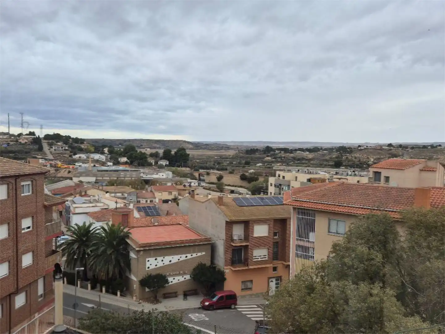Wohnung zum Verkauf in Calle Obispo García, 14, Caspe Außenansicht von Wohnung zum Verkauf in Caspe mit Klimaanlage und Balkon