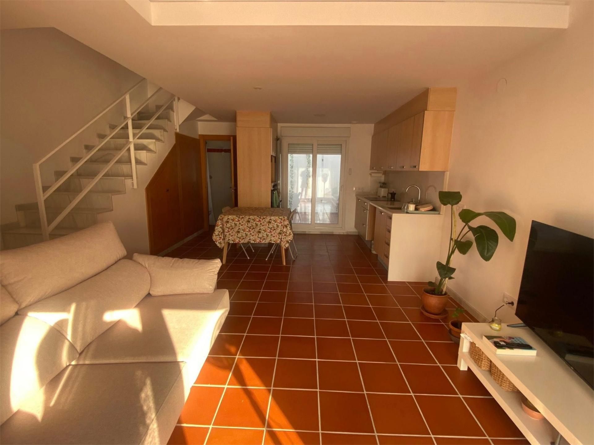 Sala d'estar de Pis per a compartir en Oliva amb Terrassa i Moblat