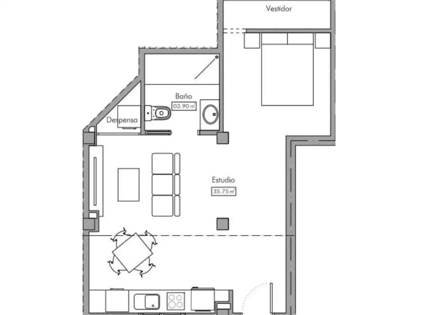 Piso en venta en San Fernando
