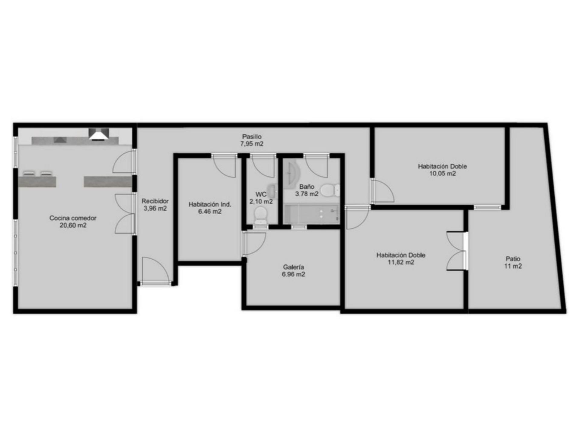 Flat for sale in Girona Capital