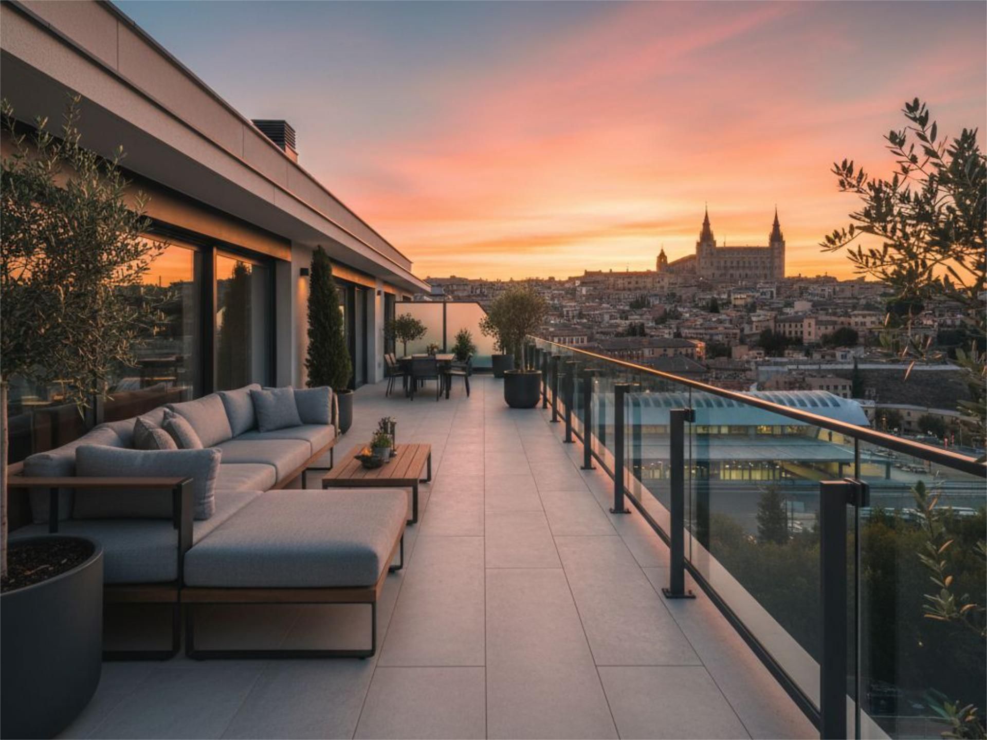 Attic for sale in Paseo de la Rosa, 66, Santa Bárbara Terrace of Attic for sale in Toledo Capital with Air Conditioner, Heating and Terrace