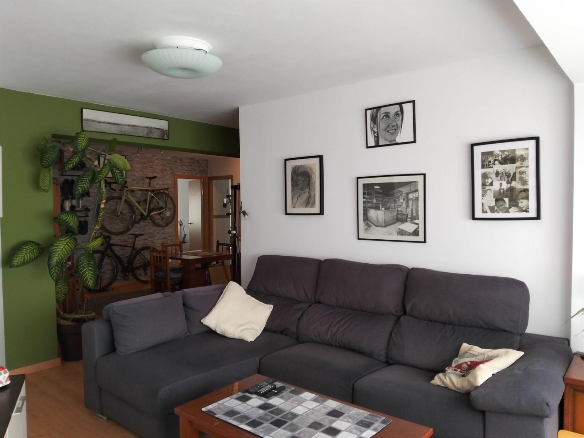 Sala d'estar de Pis en venda en A Coruña Capital 