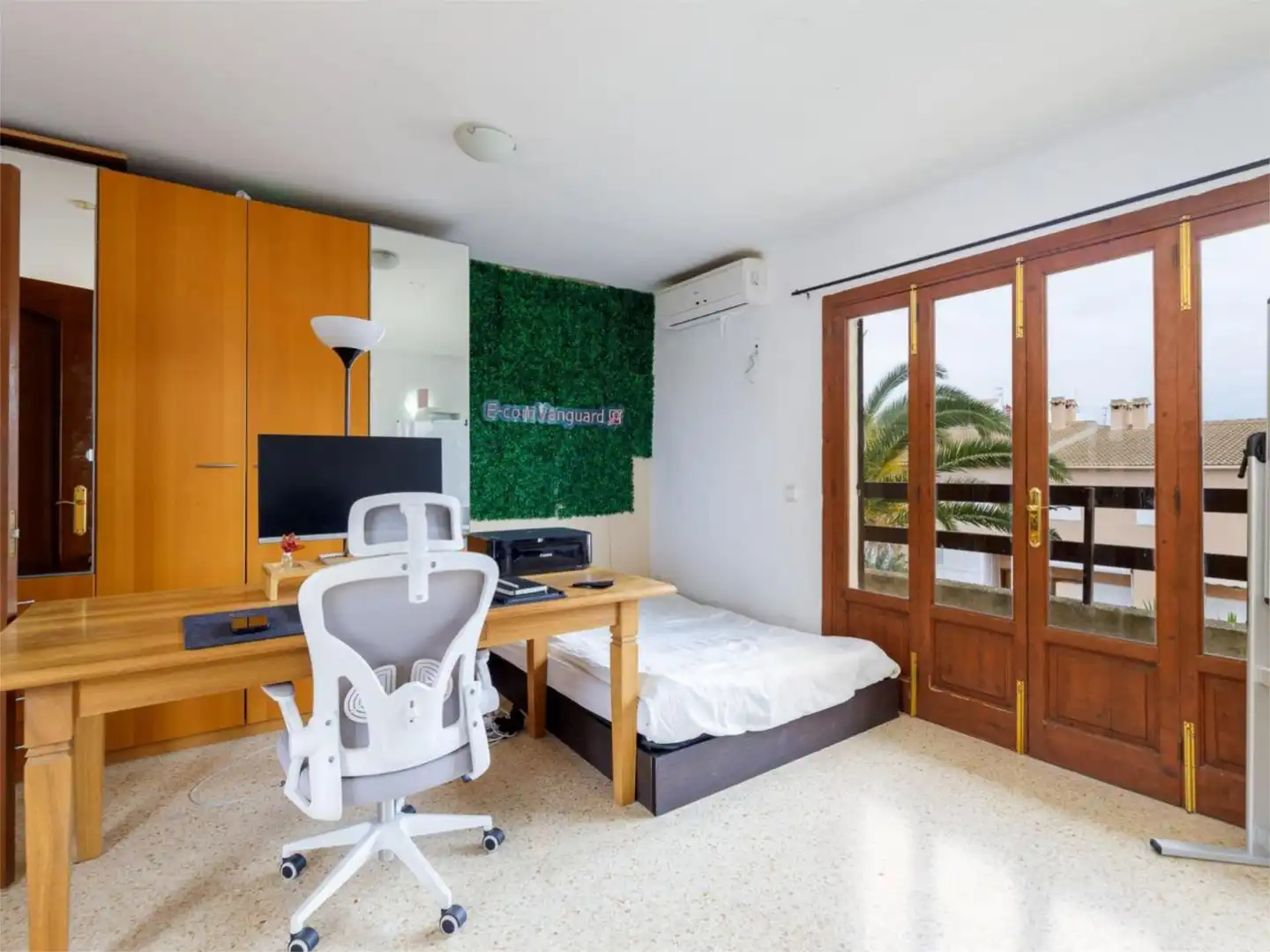 Bedroom of Houses for sale in Ses Salines  with Air Conditioner, Terrace and Balcony