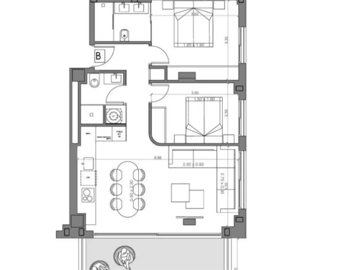 Flat for sale in Calle Reus, 8, Pueblo Español - Coveta Fumá Flat for sale in El Campello with Air Conditioner, Heating and Private garden