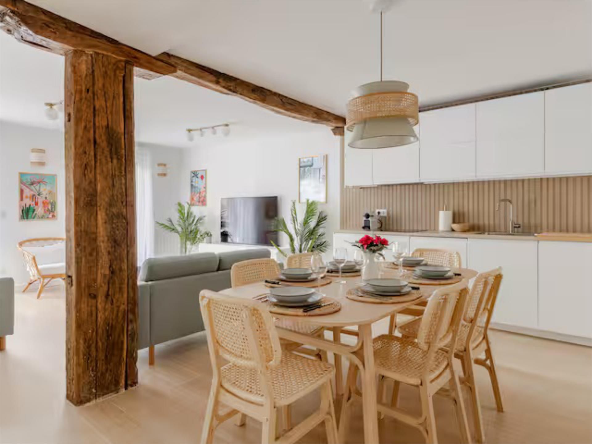 Dining room of Flat to rent in Bilbao   with Balcony