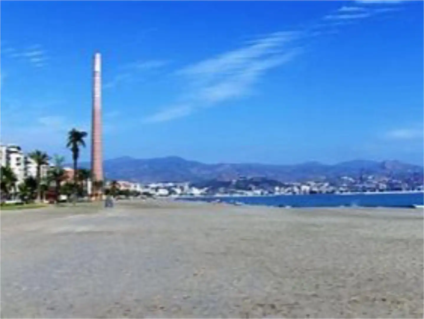 Vista exterior de Pis de lloguer en Málaga Capital amb Aire condicionat i Terrassa