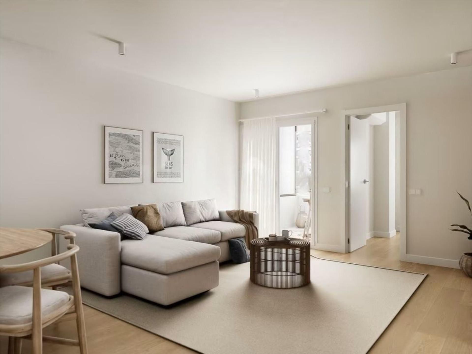 Living room of Flat for sale in  Madrid Capital