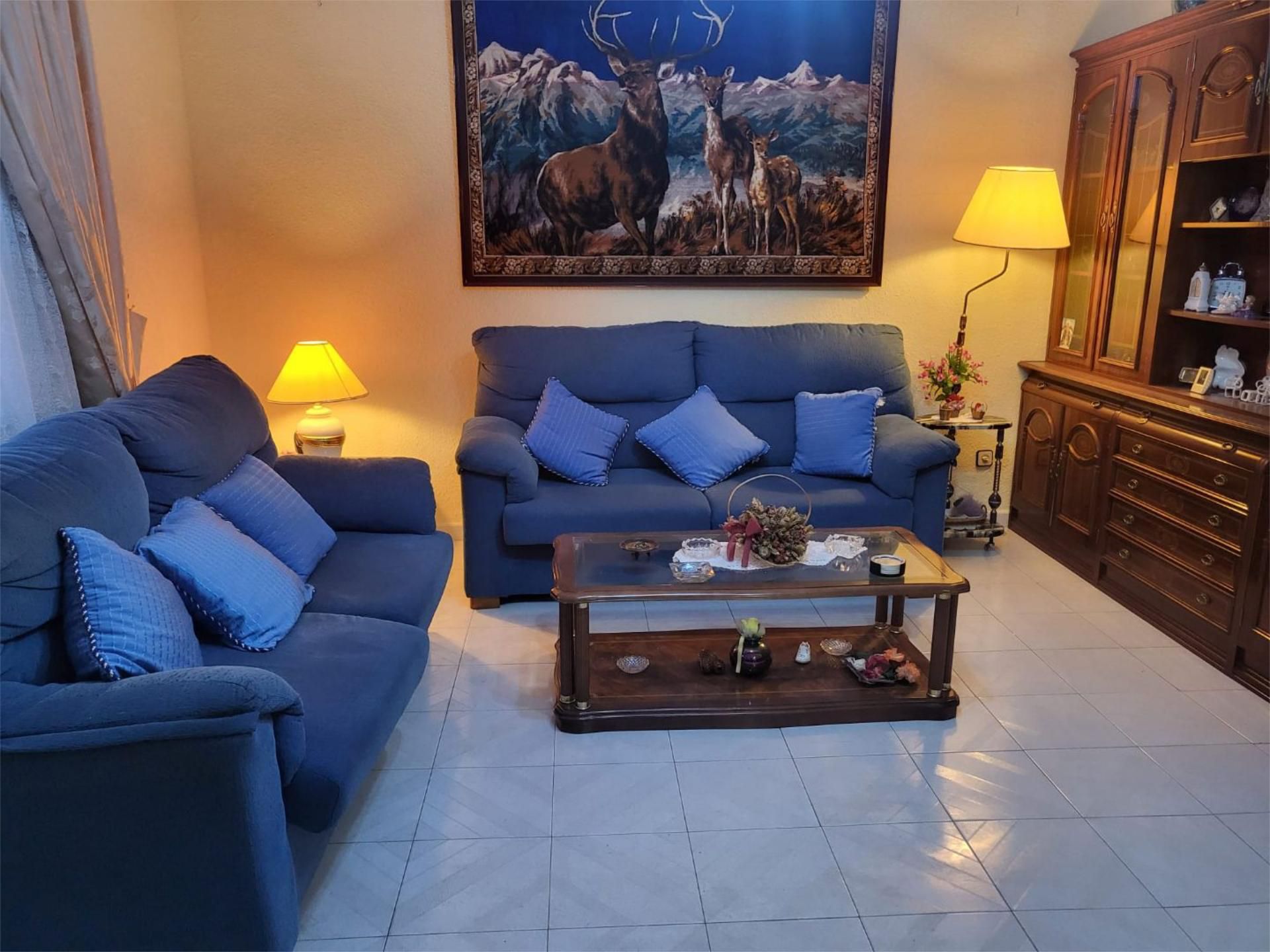 Living room of Planta baja for sale in Corral de Almaguer  with Heating and Furnished