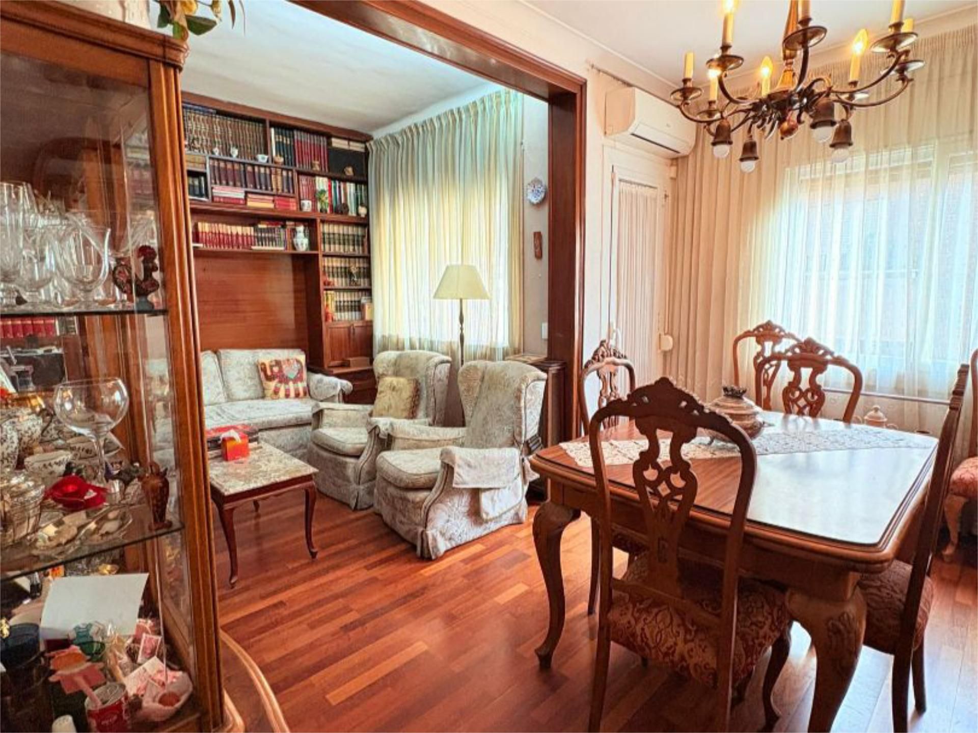 Sala d'estar de Pis en venda en  Barcelona Capital amb Aire condicionat i Terrassa