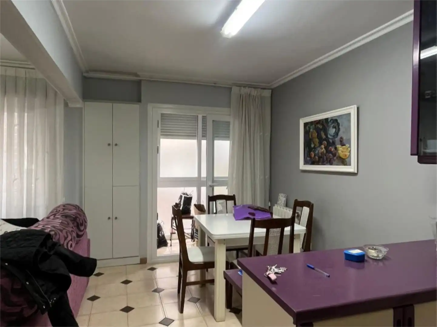Wohnung zum Verkauf in Quevedo Kalea, 4, Bagatza - San Vicente Esszimmer von Wohnung zum Verkauf in Barakaldo mit Balkon