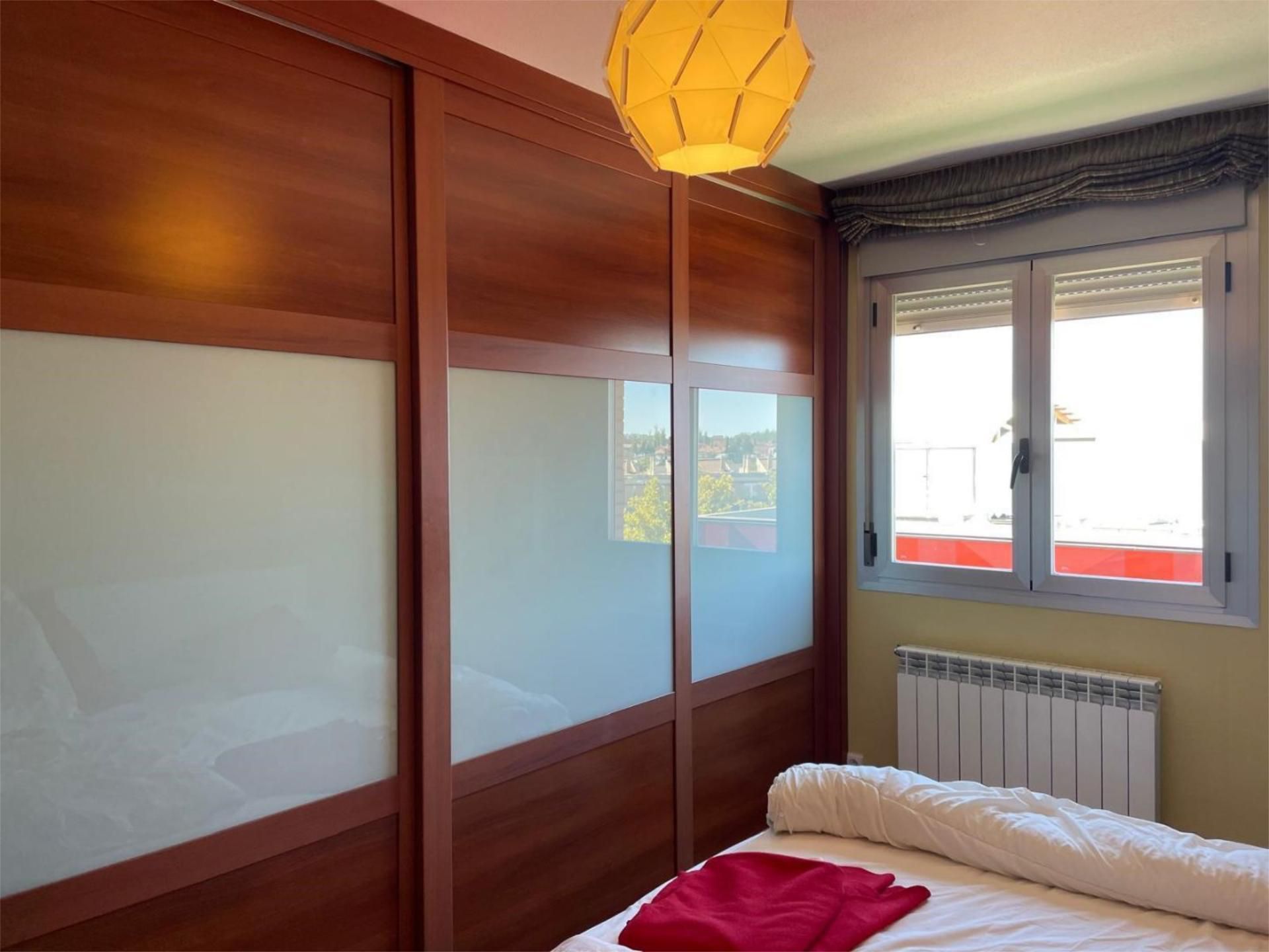 Bedroom of Flat to rent in  Zaragoza Capital  with Air Conditioner and Terrace