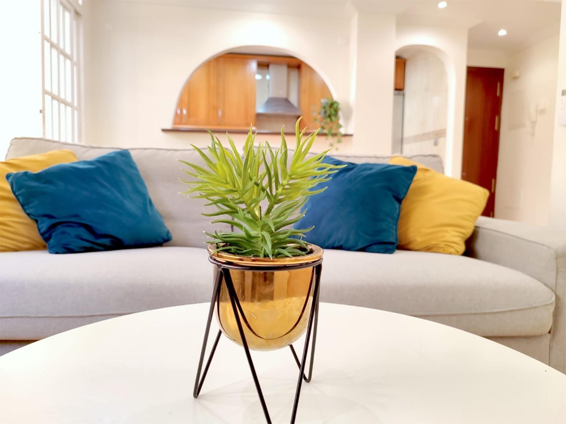 Sala d'estar de Pis en venda en Málaga Capital amb Parquet, Traster i Moblat