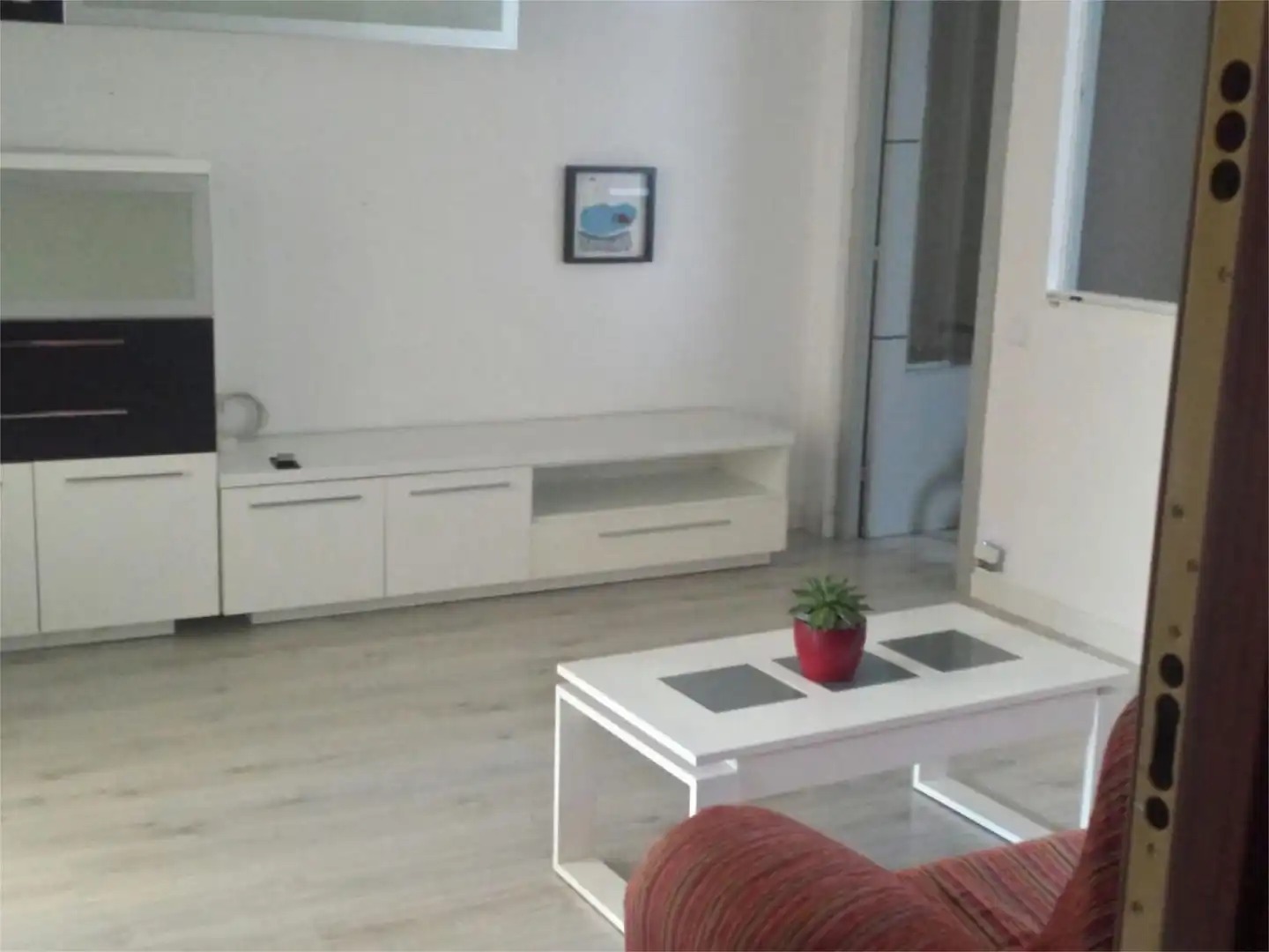 Flat for sale in Travesía del Vado, 16, Barrio Jesús Living room of Flat for sale in Zaragoza with Heating, Parquet flooring and Furnished