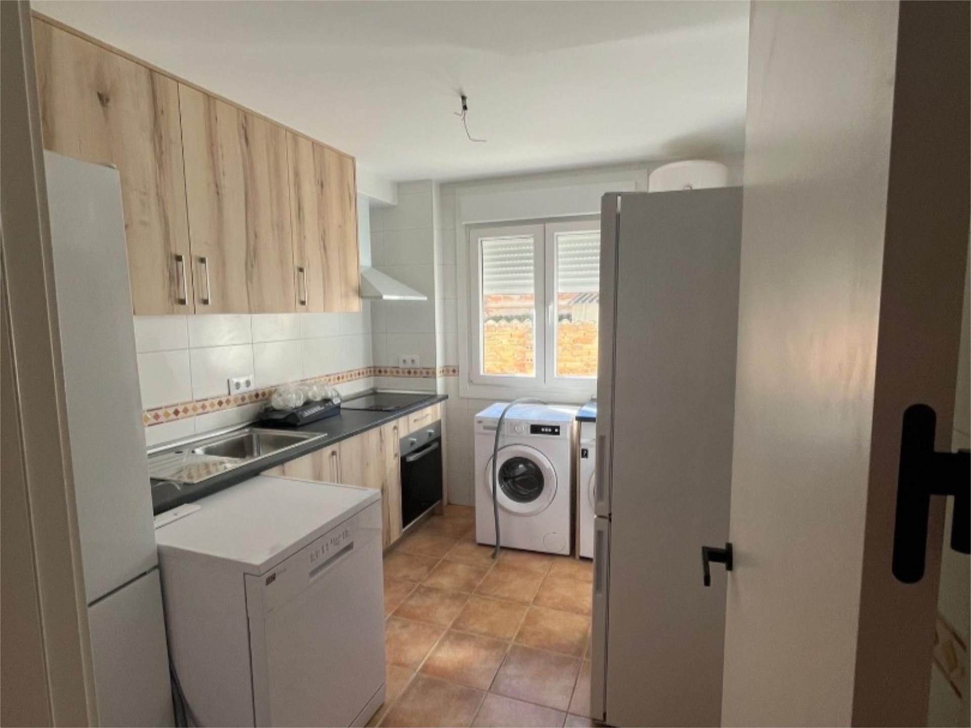 Küche von Wohnung miete in Cebolla mit Klimaanlage