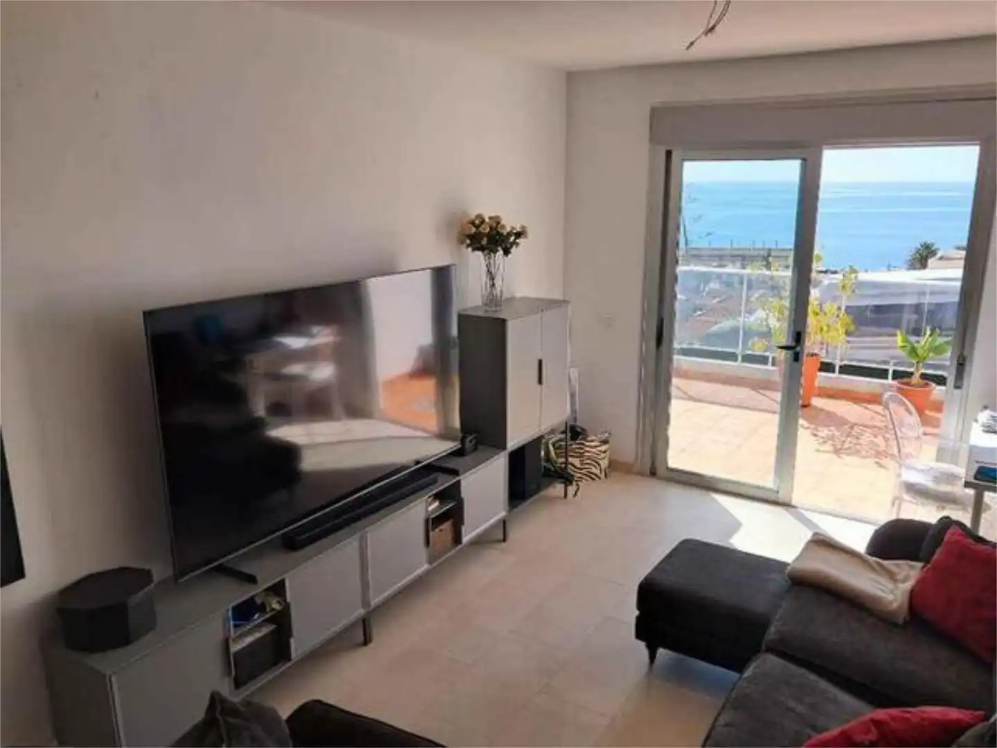 Sala de estar de Apartamento en venta en El Rosario con Terraza y Amueblado