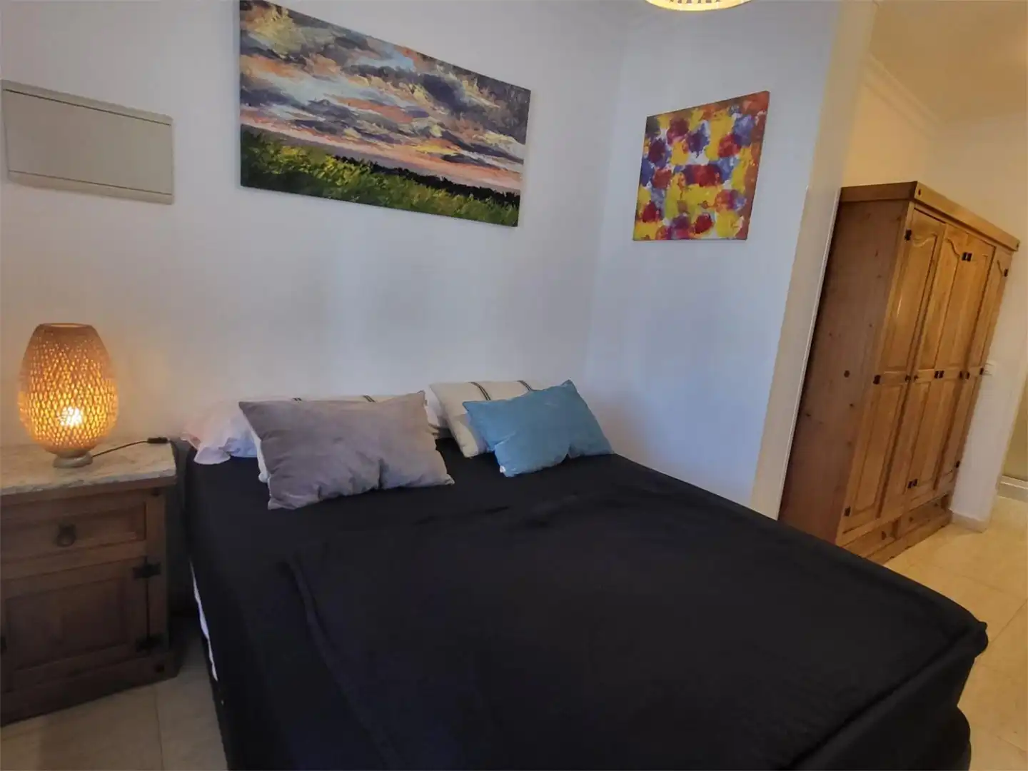 Flat for sale in Avenida Agustín Bálsamo, 42, Bajadilla - Fuente Nueva Bedroom of Flat for sale in Algeciras with Air Conditioner