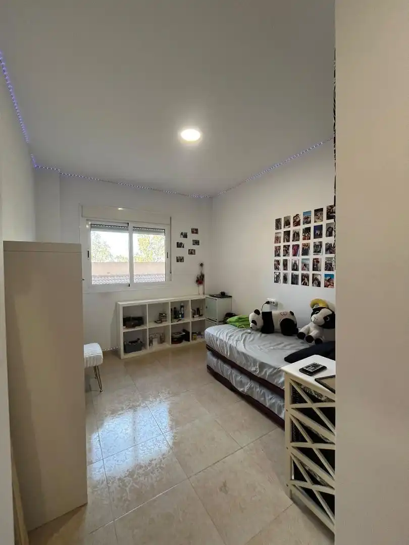 Bedroom of Flat for sale in Roquetas de Mar  with Furnished, Balcony and Video intercom