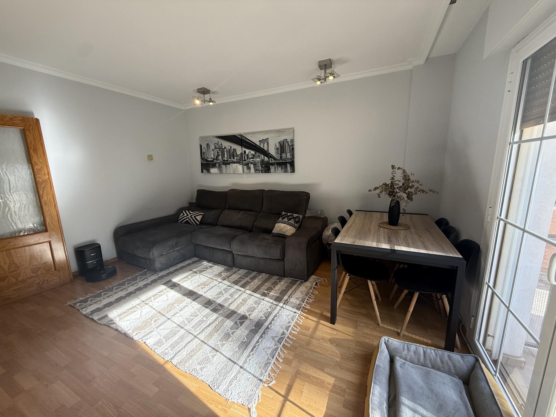 Living room of Flat for sale in Villarrobledo  with Balcony