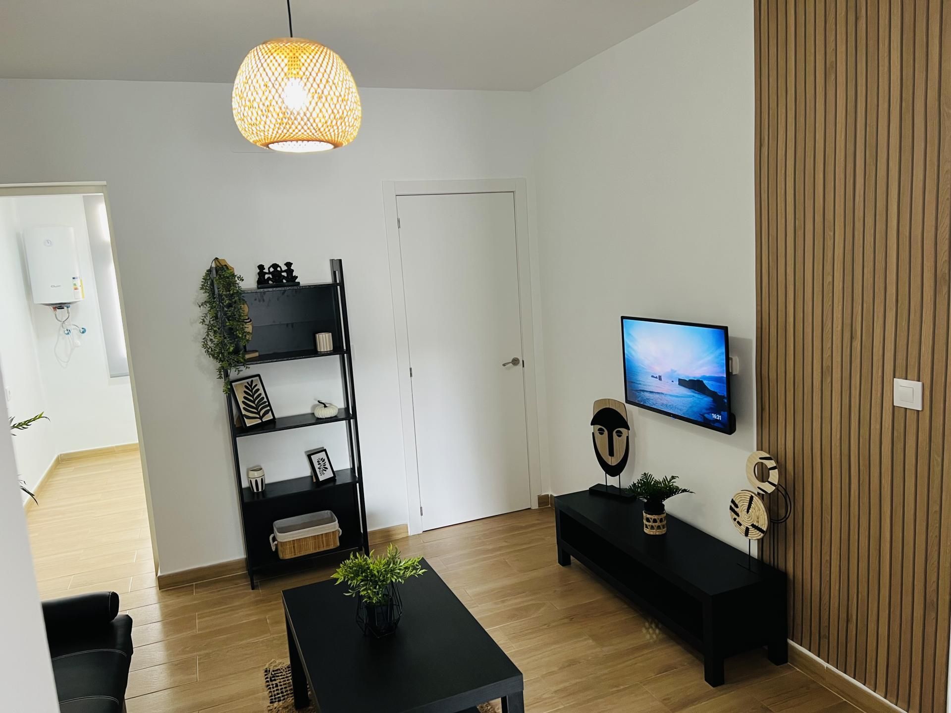 Living room of Flat to rent in La Línea de la Concepción  with Terrace and Furnished