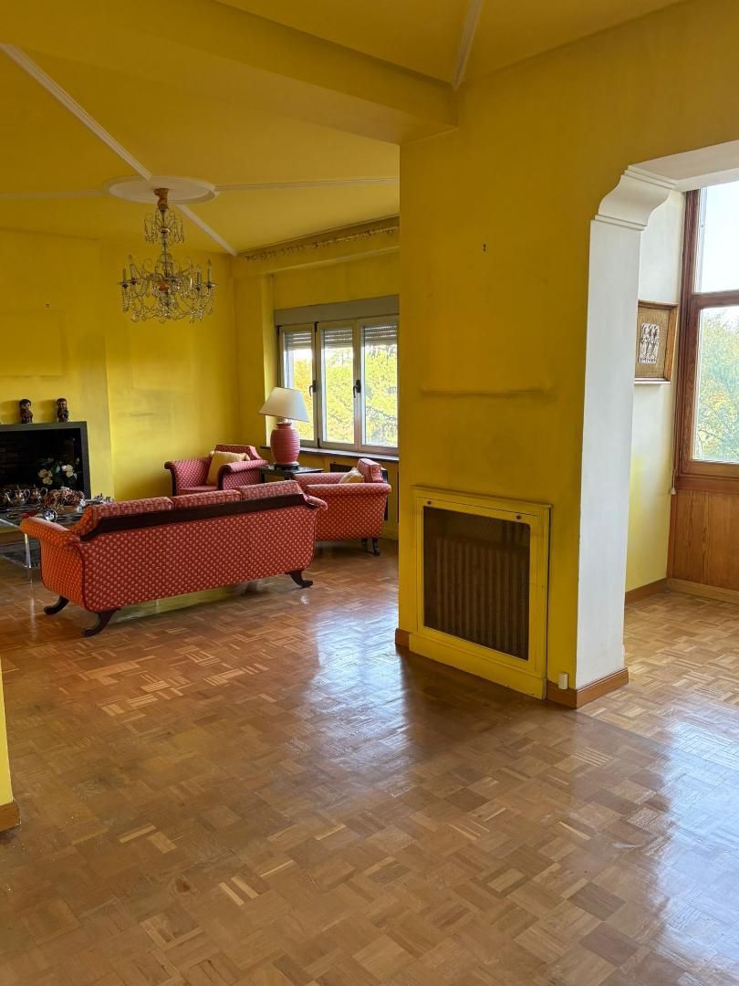 Living room of Flat for sale in  Madrid Capital  with Heating, Parquet flooring and Storage room