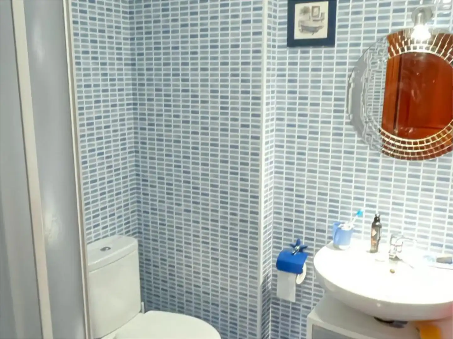Wohnung zum Verkauf in Barrio la Sierra, 46b, Entrambasaguas Badezimmer von Wohnung zum Verkauf in Entrambasaguas mit Terrasse und Schwimmbad