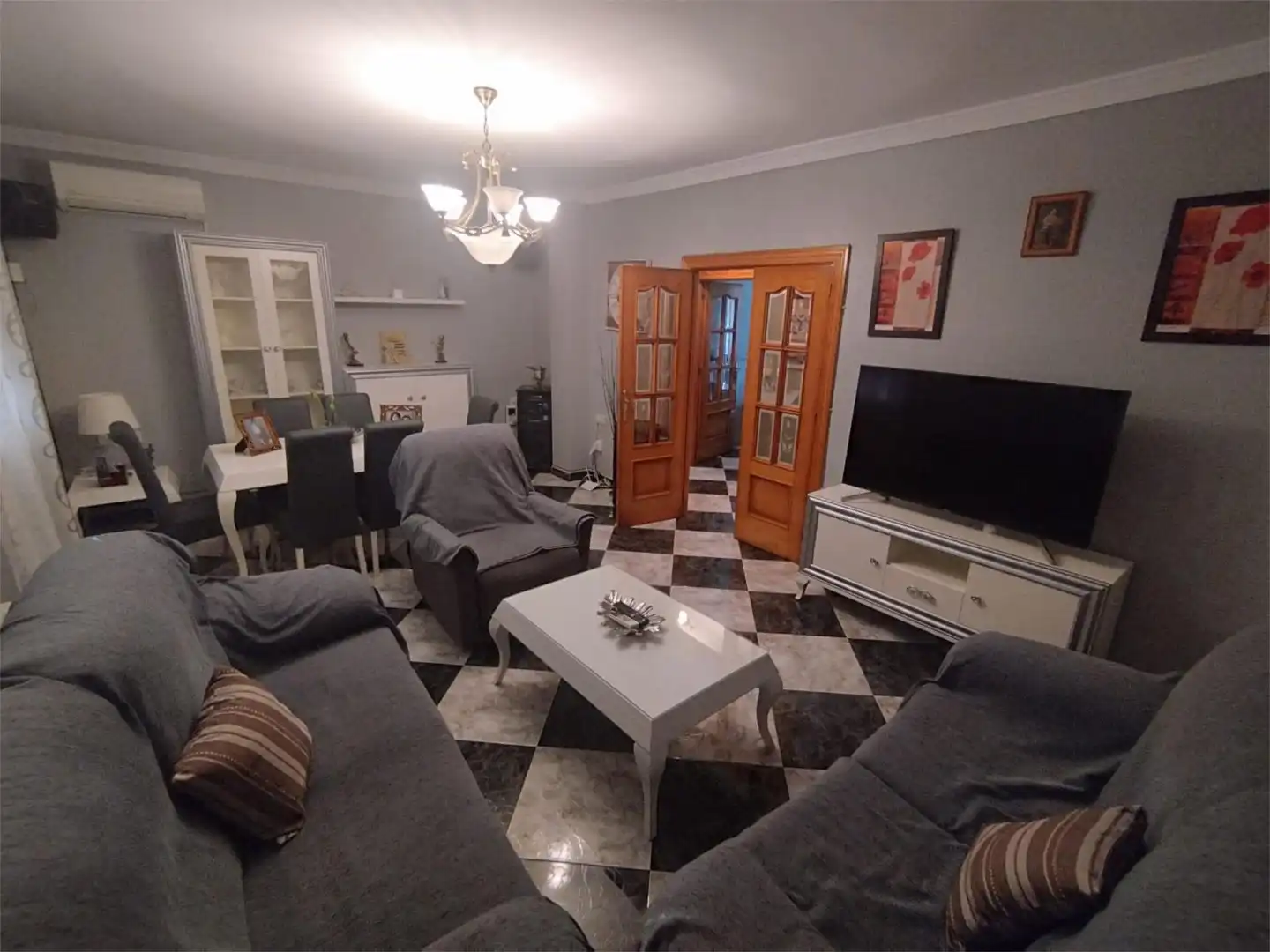 Houses for sale in Calle Real, 40, Láchar Living room of Houses for sale in Láchar with Air Conditioner