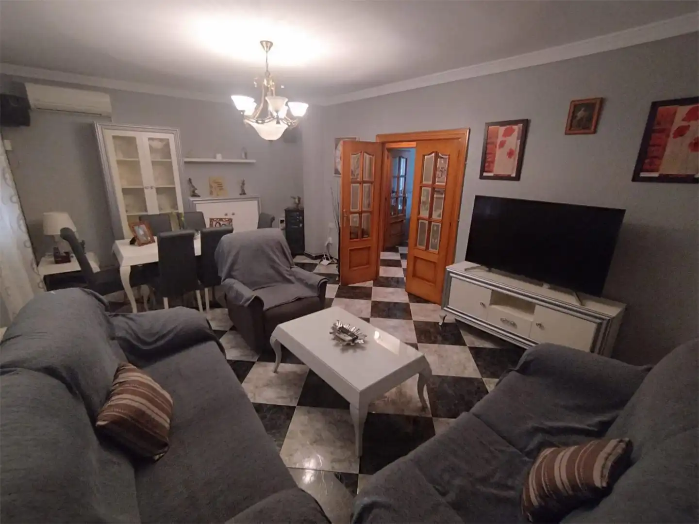Houses for sale in Calle Real, 40, Láchar Living room of Houses for sale in Láchar with Air Conditioner