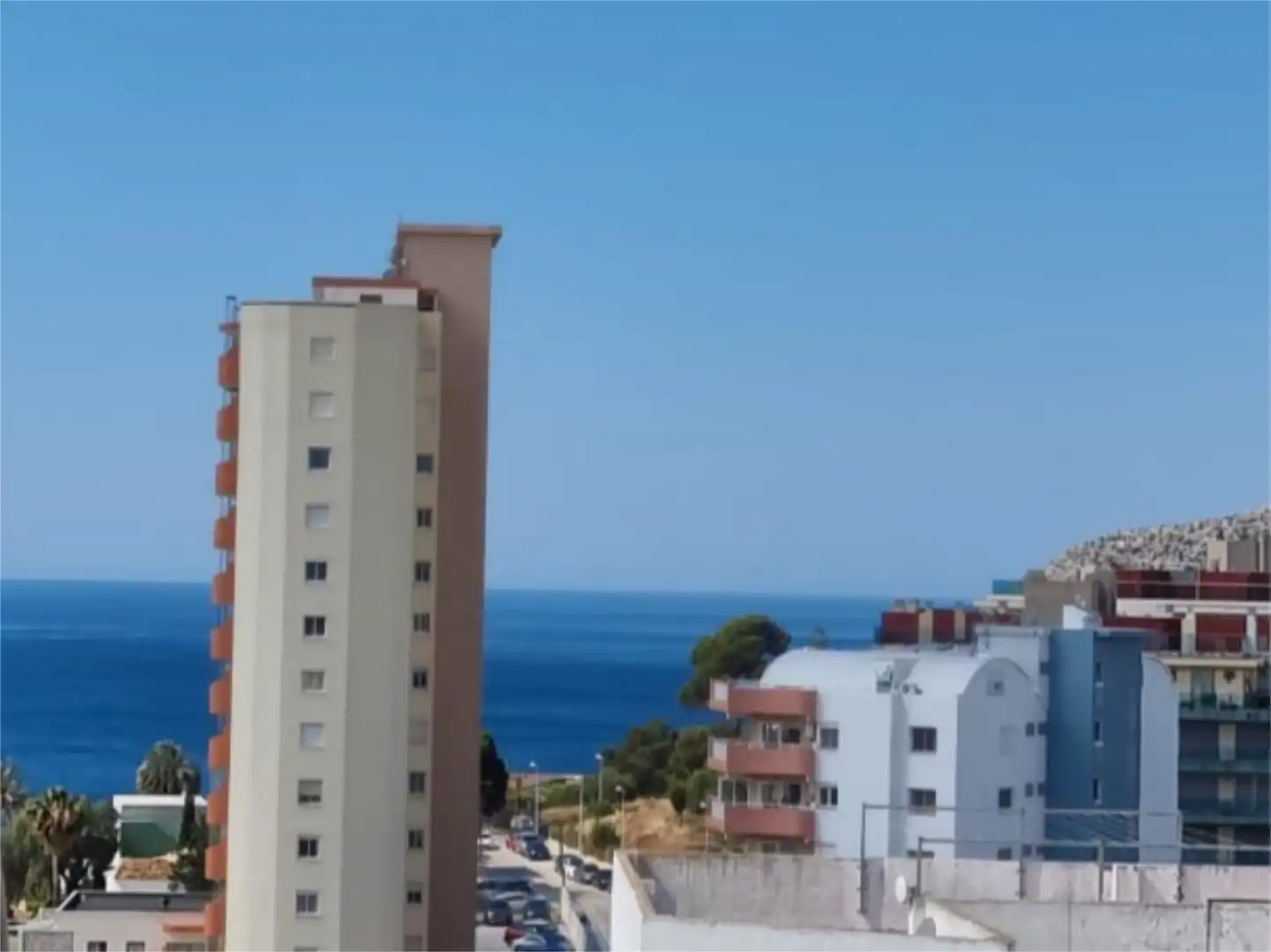 Vista exterior de Piso en venta en Calpe / Calp con Aire acondicionado, Calefacción y Parquet