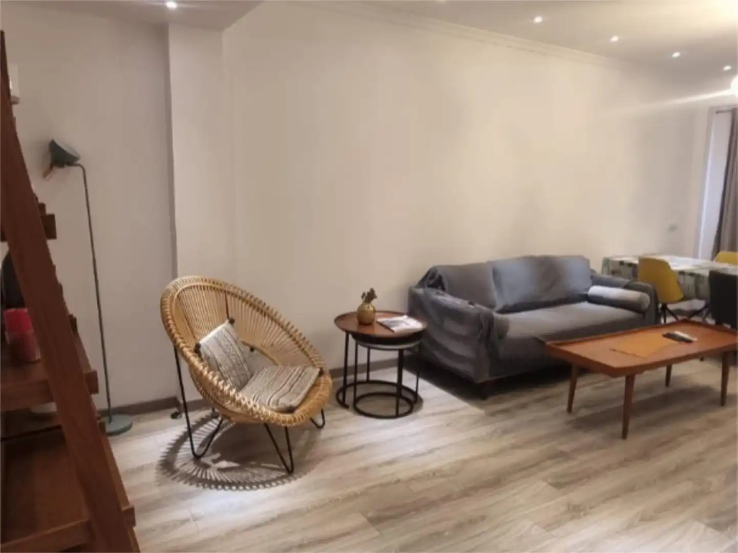 Sala de estar de Piso en venta en Calpe / Calp con Aire acondicionado, Calefacción y Parquet