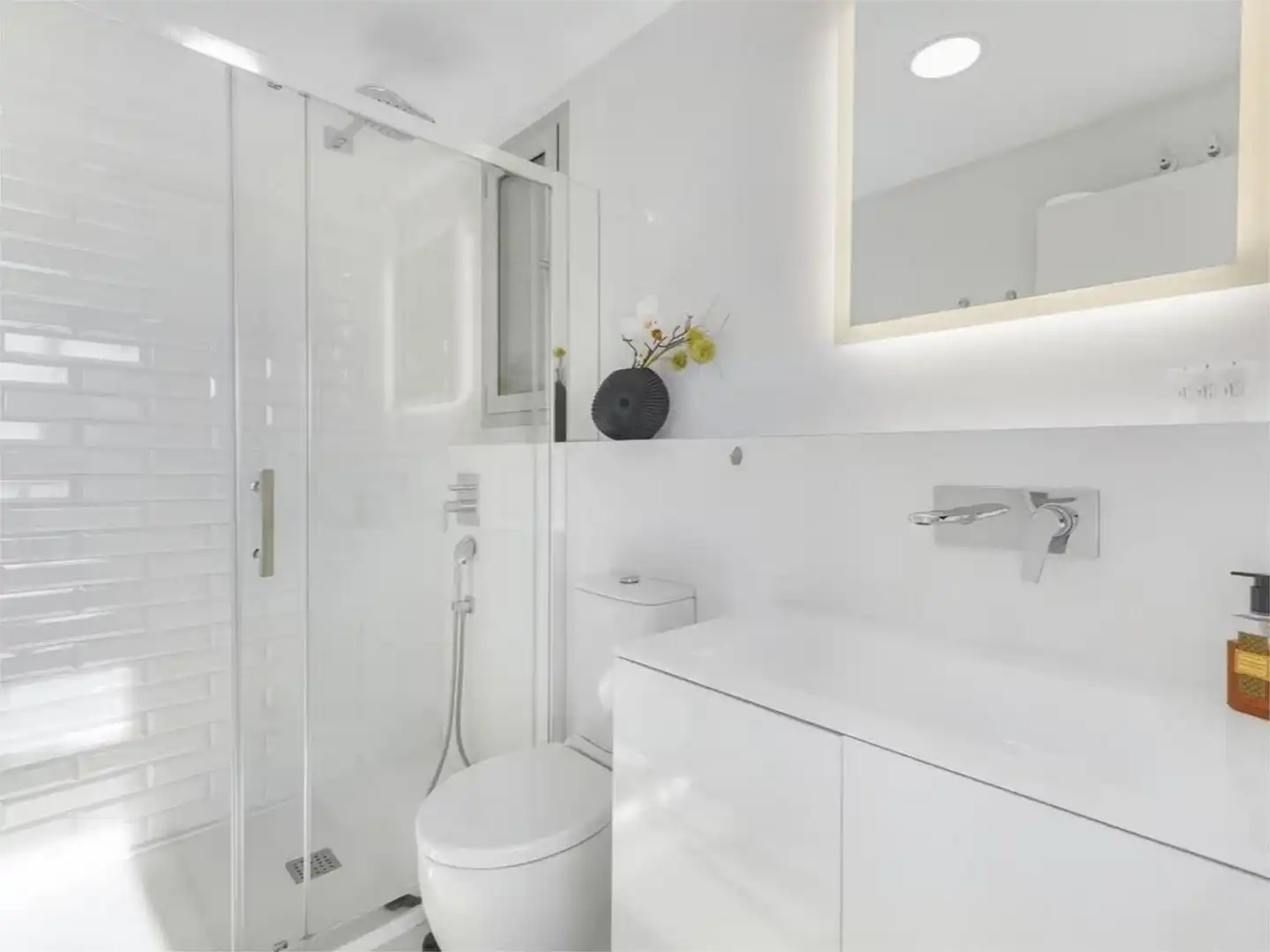 Casa o chalet de alquiler en Pueblo Latino Baño de Casa o chalet de alquiler en Pilar de la Horadada con Aire acondicionado, Jardín privado y Terraza