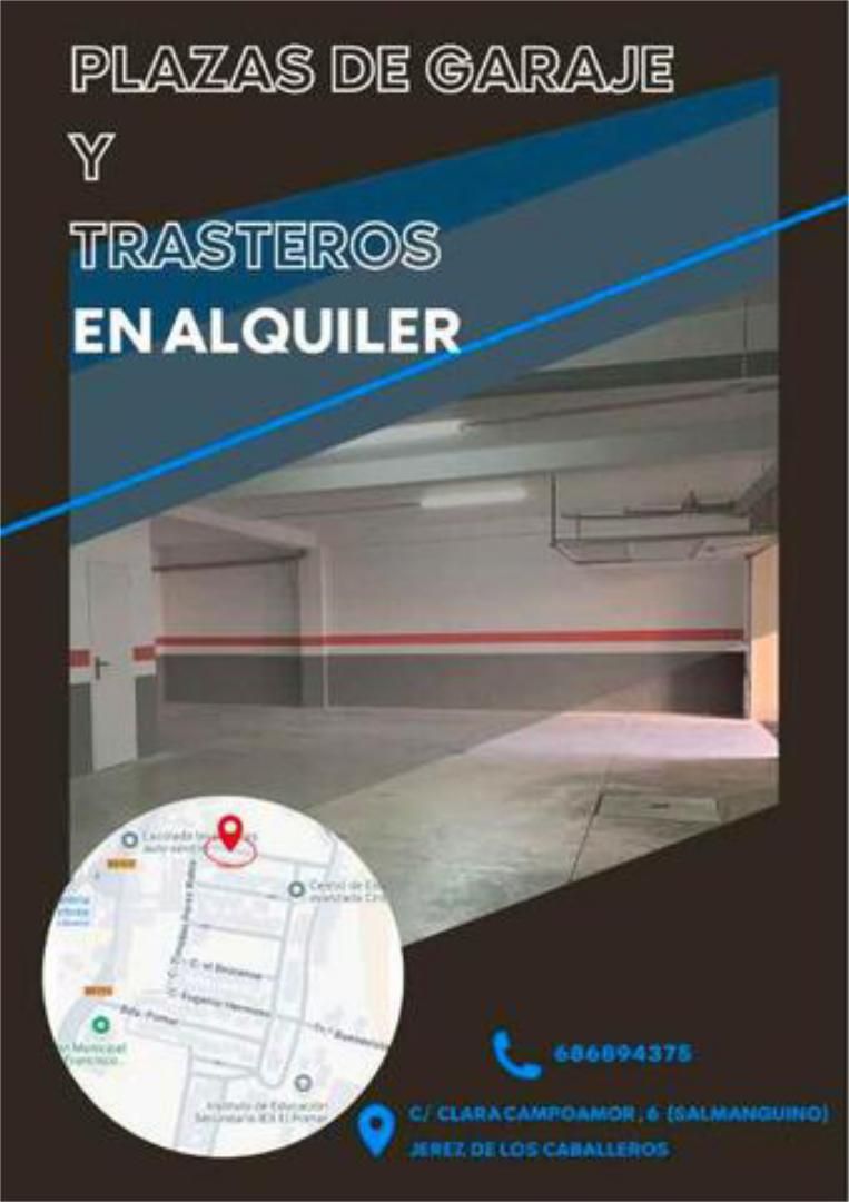 Aparcament de Garatge de lloguer en Jerez de los Caballeros