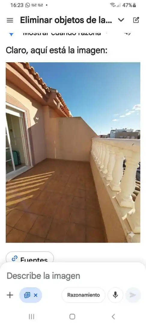 Terraza de Casa adosada en venta en San Pedro del Pinatar con Terraza