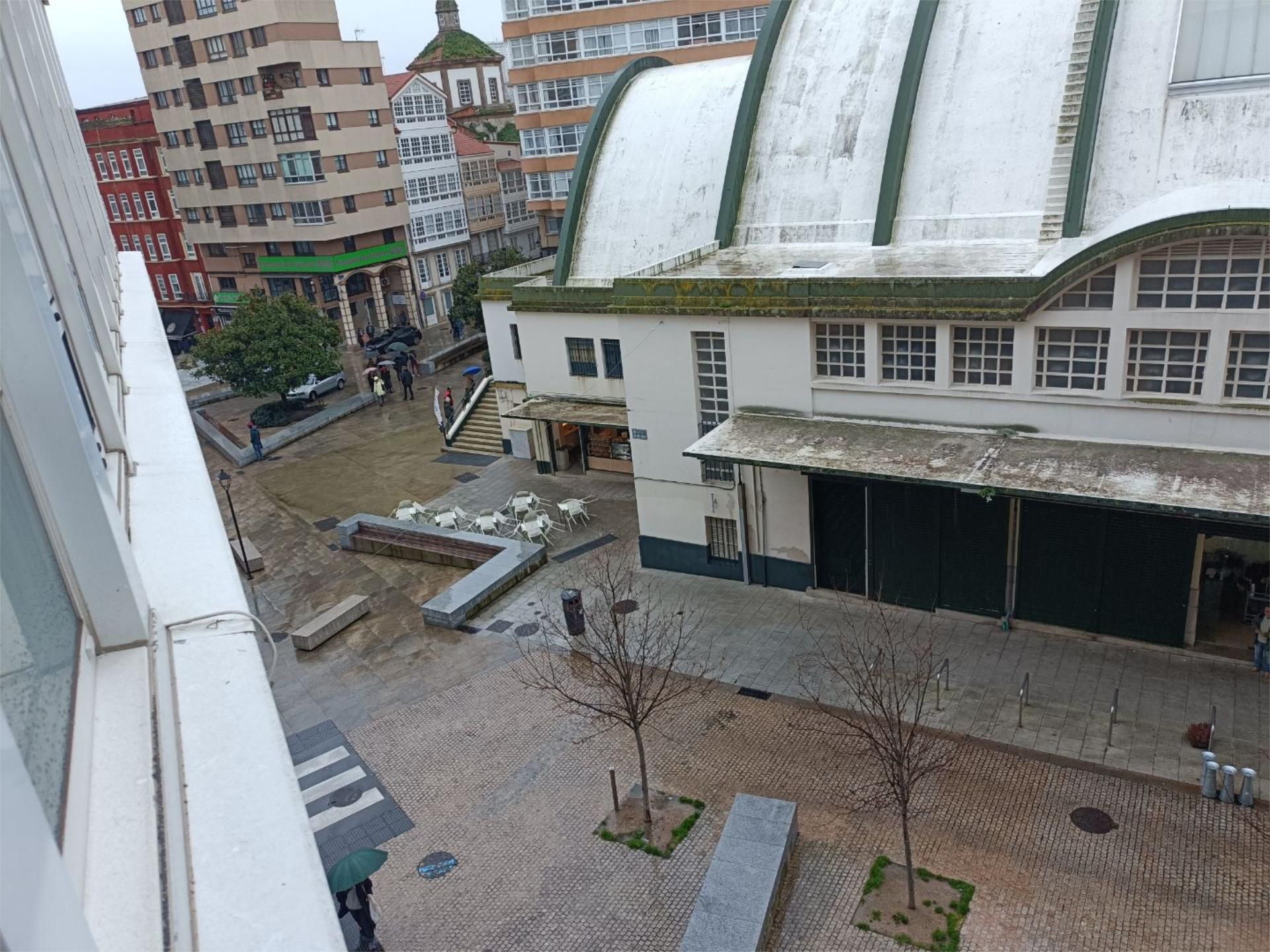 Exterior view of Flat for sale in A Coruña Capital 
