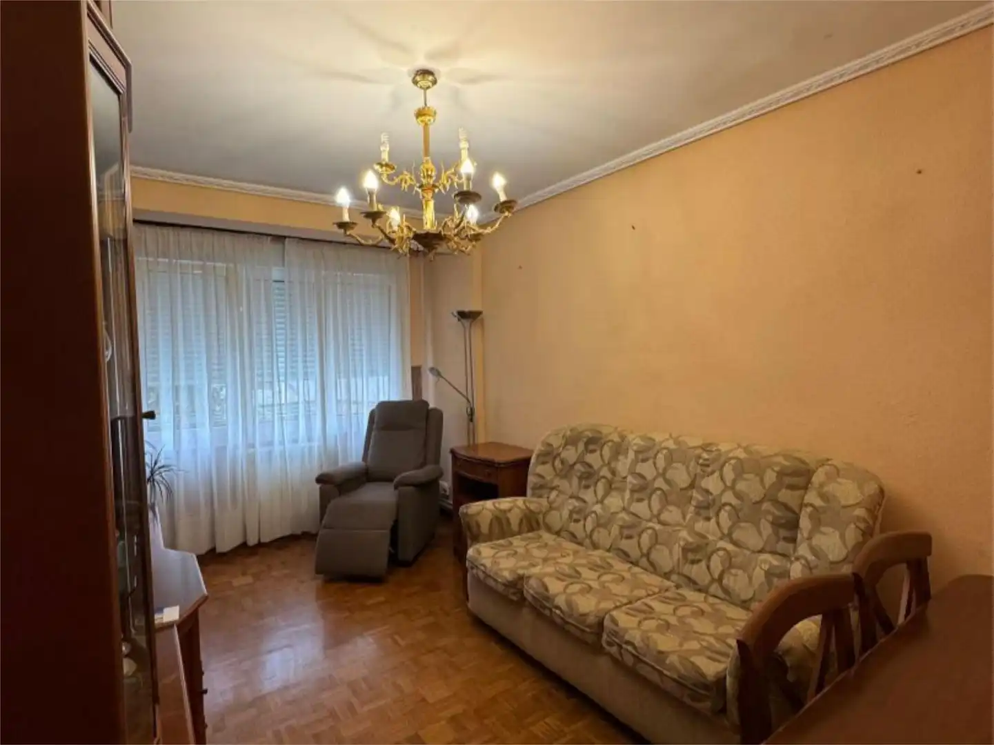 Living room of Flat for sale in Santander  with Heating and Furnished