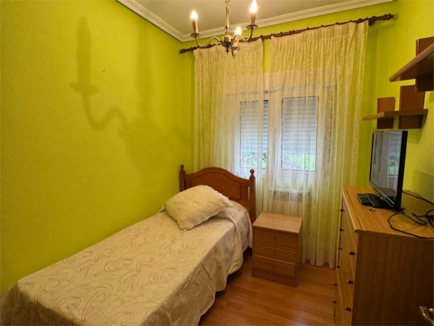 Bedroom of Flat for sale in Santander  with Heating and Furnished