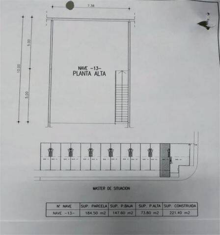 Nave industrial en Alquiler en El Juncal - Vallealto