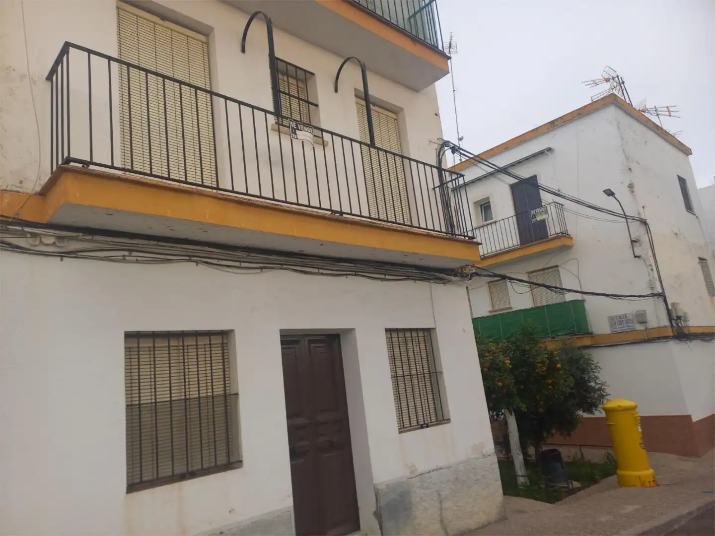 Exterior view of Flat for sale in Peñaflor  with Terrace, Furnished and Balcony