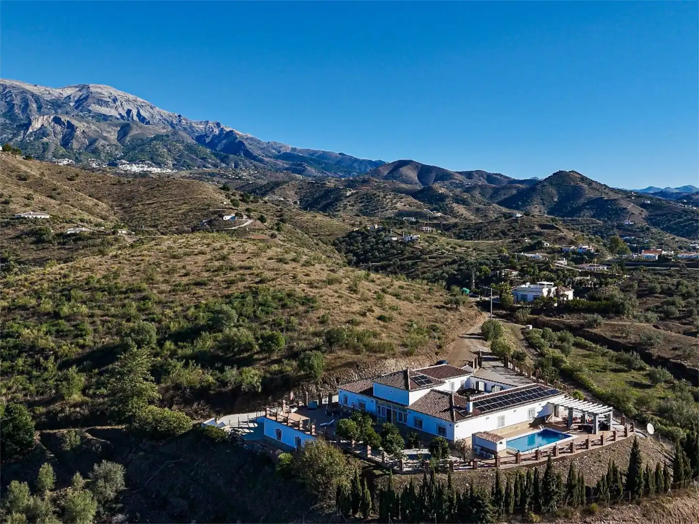 Country homes for sale in Plaza de la Constitucion, 13, Canillas de Aceituno Exterior view of Country homes for sale in Canillas de Aceituno with Air Conditioner, Terrace and Swimming Pool