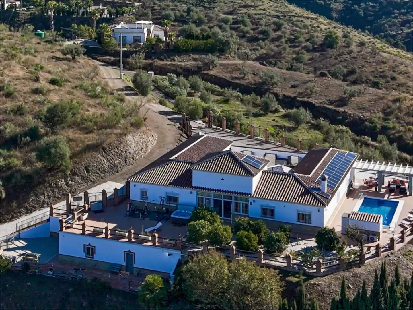 Country homes for sale in Plaza de la Constitucion, 13, Canillas de Aceituno Exterior view of Country homes for sale in Canillas de Aceituno with Air Conditioner, Terrace and Swimming Pool