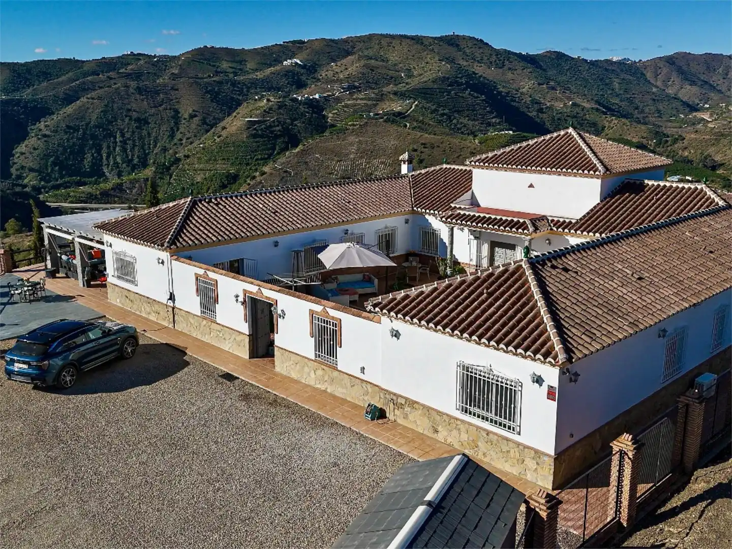 Country homes for sale in Plaza de la Constitucion, 13, Canillas de Aceituno Exterior view of Country homes for sale in Canillas de Aceituno with Air Conditioner, Terrace and Swimming Pool