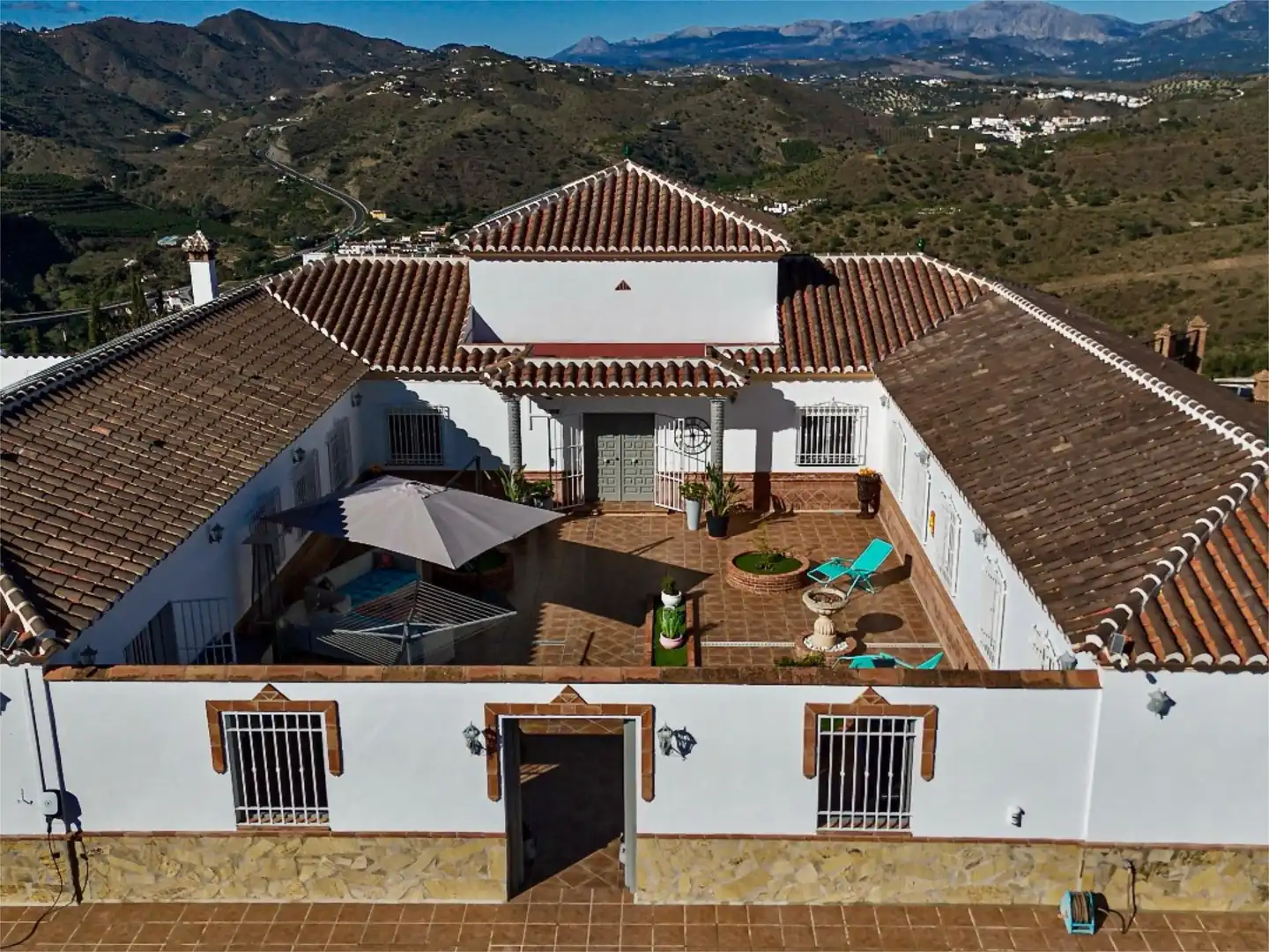 Country homes for sale in Plaza de la Constitucion, 13, Canillas de Aceituno Exterior view of Country homes for sale in Canillas de Aceituno with Air Conditioner, Terrace and Swimming Pool
