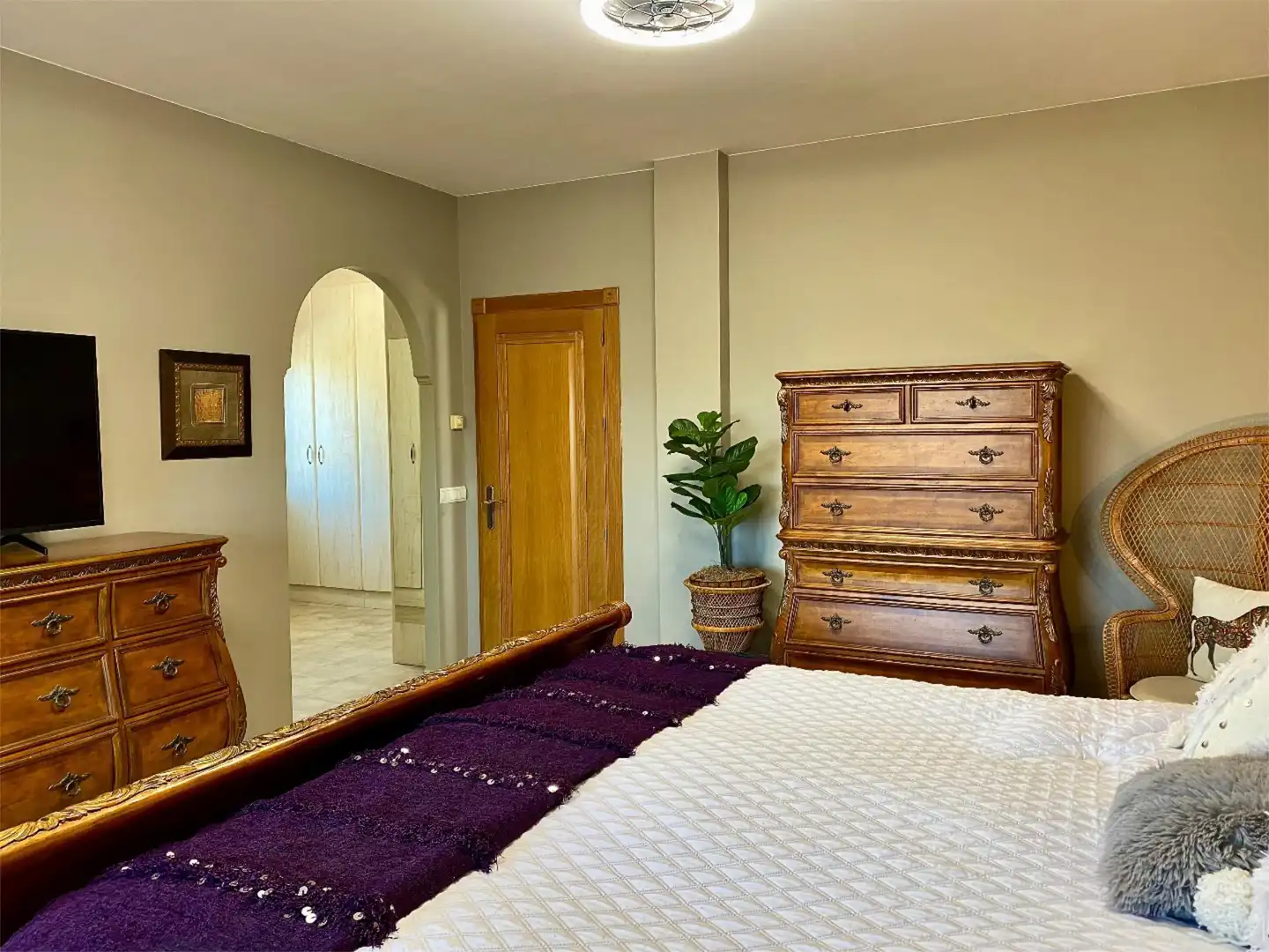 Country homes for sale in Plaza de la Constitucion, 13, Canillas de Aceituno Bedroom of Country homes for sale in Canillas de Aceituno with Air Conditioner, Terrace and Swimming Pool