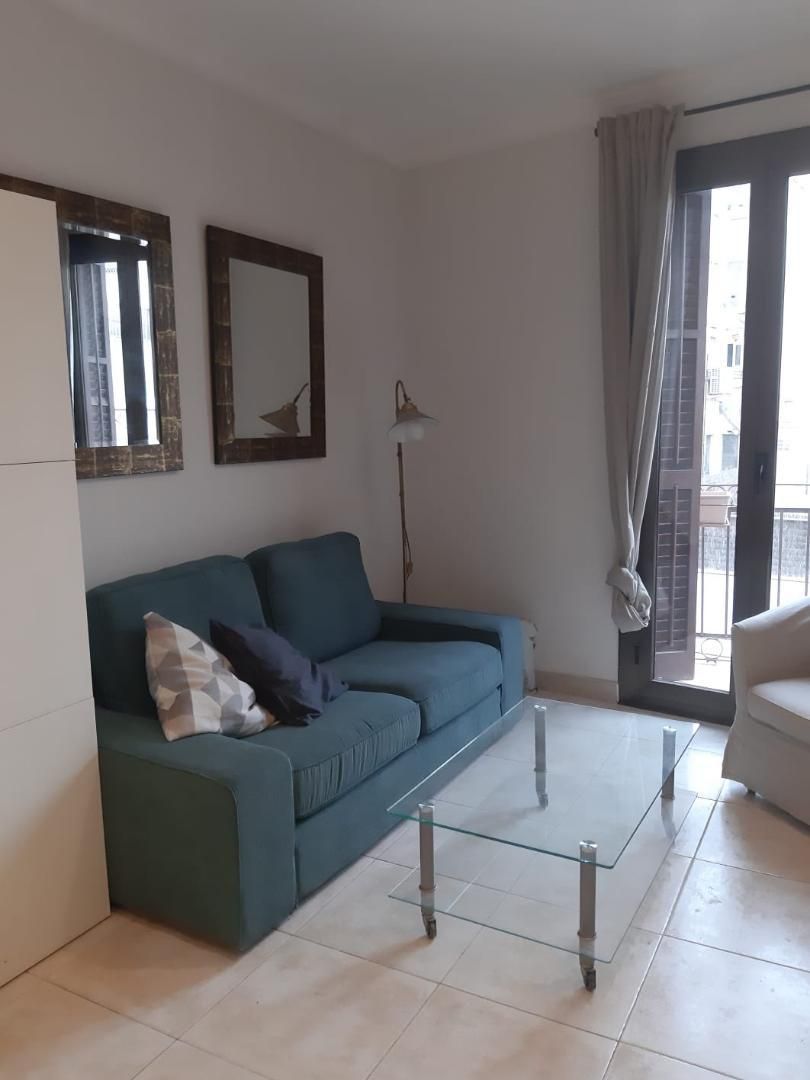 Pis en venda a Carrer de L'àliga, 32, Hostafrancs Sala d'estar de Pis en venda en Barcelona Capital amb Aire condicionat i Balcó