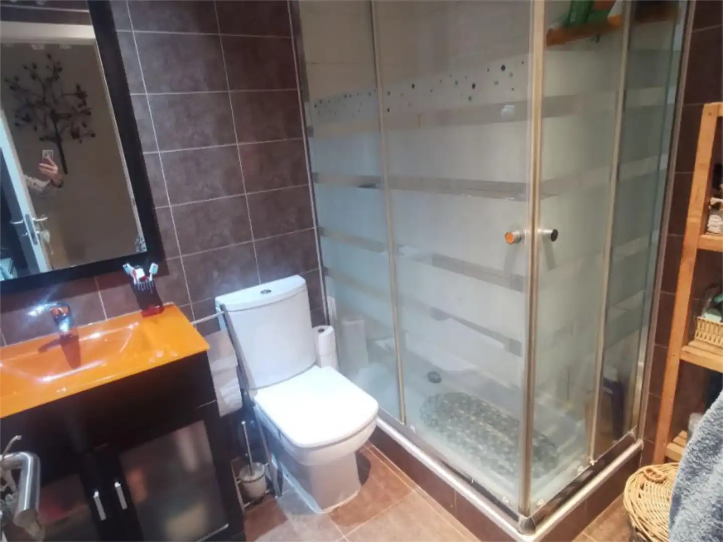 Badezimmer von Wohnung zum Verkauf in Leganés mit Klimaanlage, Heizung und Parkett