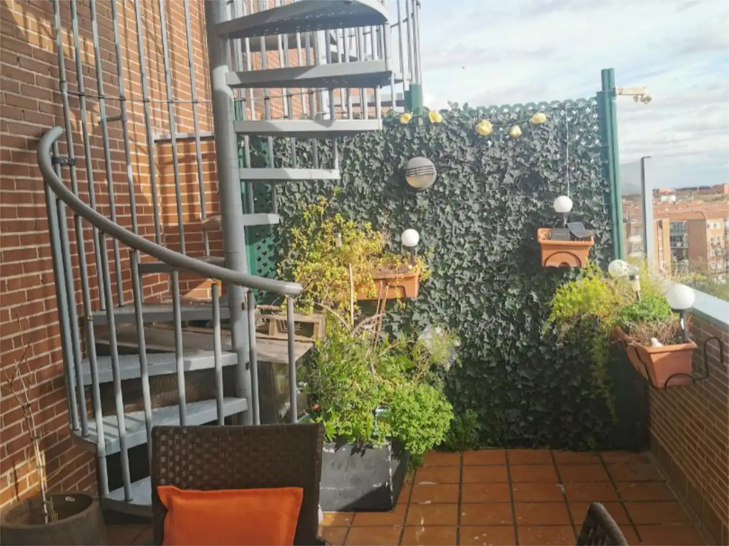 Terrasse von Wohnung zum Verkauf in Leganés mit Klimaanlage, Heizung und Parkett